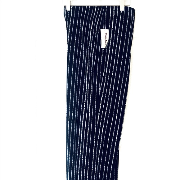 🍒Host Pick🍒 TAN JAY navy striped pants - Picture 1 of 14